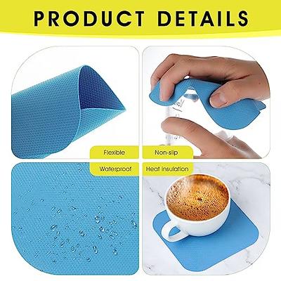 4Pcs Jar Opener Gripper Pads, Reusable Bottle Opener Rubber Jar Gripper for  Arthritic Weak Hands Multi-function Lid Opener Fit for Most Bottles Jar