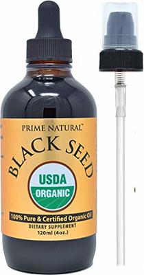  GuruNanda Black Seed Oil, Cold-Pressed Nigella Sativa - Rich in  Vitamin D3 5000 Units, K2 & E, High Thymoquinone