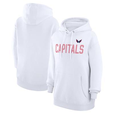 Women's G-III 4Her by Carl Banks White Kansas City Chiefs Heart Graphic Fleece Pullover Hoodie Size: Small