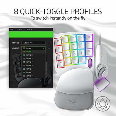 Razer Tartarus Pro Gaming Keypad: Analog-Optical Key Switches - 32