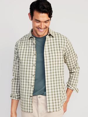 Regular-Fit Built-In Flex Everyday Shirt for Men