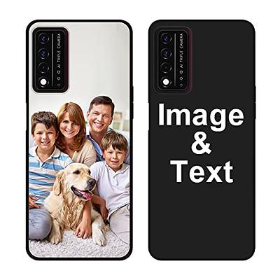 Styletify Customized Photo Case for T-Mobile REVVL V+ 5G(Not Fit REVVL V  2021), Personalized Picture Case Shockproof Silicone Case Soft Candy Custom  Phone Case Xmas Gift Protective Phone Cover Black - Yahoo