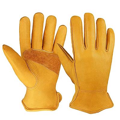 OZERO Work Gloves for Men Women: Mechanic Glove Touchscreen Firm Grip  Dexterity