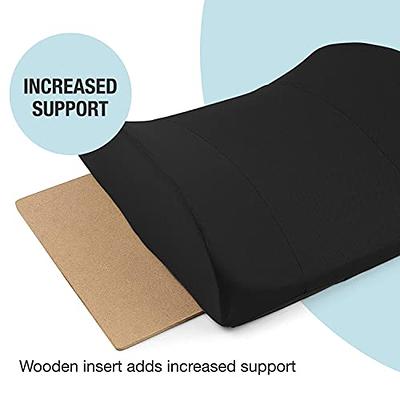 DMI Seat Cushion & Lumbar Support Pillow, Memory Foam, with Strap