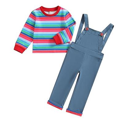 Rocketman Elton John Cosplay Costume Men Dungarees Shirt Set Halloween  Outfit