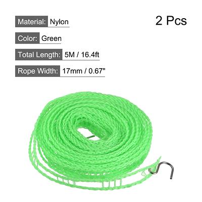 Portable Clothesline, 5M Nylon Windproof Non-Slip Washing Line, 2 Pcs -  16.4ft - Yahoo Shopping