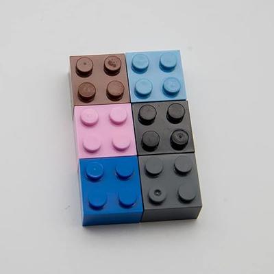 flat white lego brick