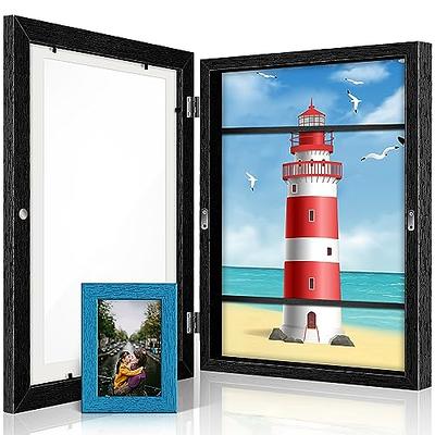 Front Loading Kids Art Frame - 8.5x11 Picture Frame with Mat and 10x12 –  Americanflat