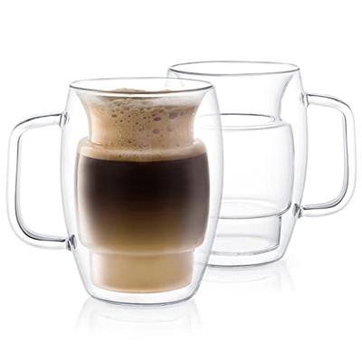 Henckels Cafe Roma 2-pc Double-Wall Glassware 15oz. Glass Latte Mug Set