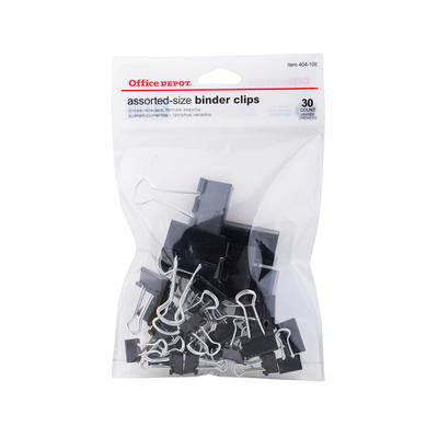 Office Depot Brand Vinyl Paper Clips Pack Of 200 Jumbo Assorted