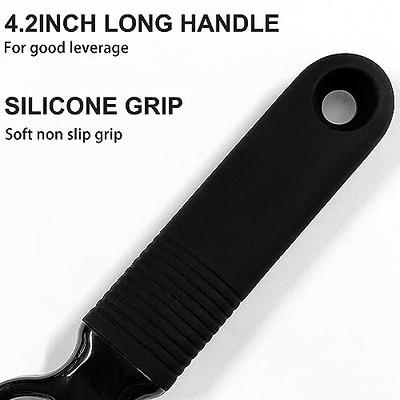 Manual Can Opener and Can Punch Opener, Stainless Steel Opener for Beers  Cans Beverages, Small Bottle Opener Can Tapper for Camping and Traveling