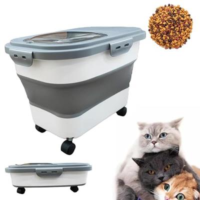 Sunnyray 4 Packs Rice Storage Container with Wheels 38.5 LB Airtight Flour Storage  Container with Scoop Pet Food Storage Container Dog Birds Cat Food Bin Rice  Container for Sugar, Baking Supplies - Yahoo Shopping