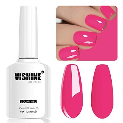 CHUCHU 9 Colors Gel Nail Polish Set Pink Solid Gel Polish Palette with  Pastel Summer Solid Cream Gel Polish with Professional Nail Brush -  Walmart.com