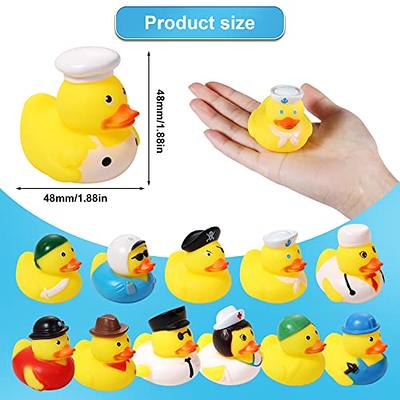  100 Pack Rubber Ducks in Bulk, Jeep Ducks for Ducking, Assorted Rubber  Ducks Jeep Ducking, Baby Showers Accessories, Birthday Gifts, Floater Duck  Bath Toys for Kids : Toys & Games