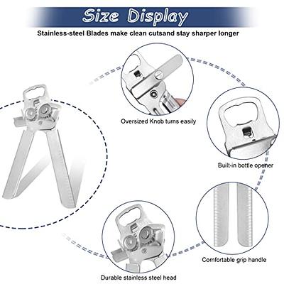 Warncode Jar Opener - 2023 Adjustable Multifunctional Stainless Steel Can  Opener