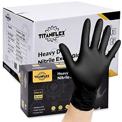 LANON Food Safe White Disposable Nitrile Gloves, Latex-Free, Powder-Free,  Textured Fingertips, Cooking, Cleaning, Small