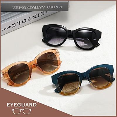EYEGUARD 2 Pack Bifocal Reading Sunglasses for Women UV400 Protection  Spring Hinge Vintage Designer Sun Readers - Yahoo Shopping