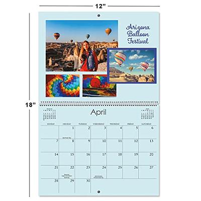 2024 Scrapbook Celebrations Wall Calendar - 12 x 9, Bookstore Quality,  Spiral Bound, Scrapbooking materials not included