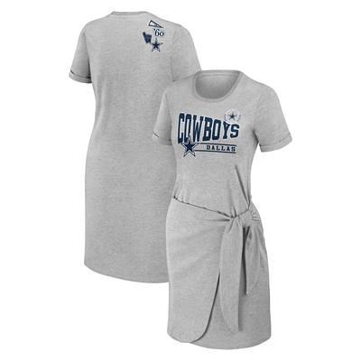 Dallas Cowboys WEAR by Erin Andrews Women's Hoodie Dress - Navy