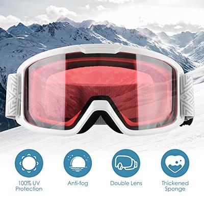 Anti Fog Snowboarding Mask Goggles Fashion Designer Magnetic Ski Goggles  For Outdoor Sports