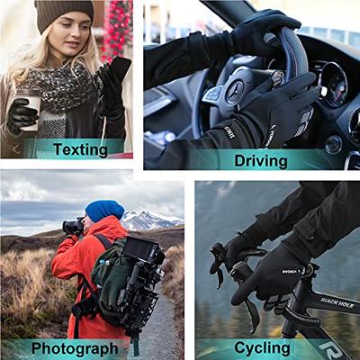 Funkeen Thermal Winter Gloves for Men Women, Freezer Warm Gloves, Anti-Slip Waterproof Lightweight Touch Screen Gloves for Hiking Running Cycling