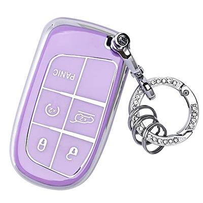 TPU Key Fob Cover Case for Dodge Chrysler Jeep Ram 