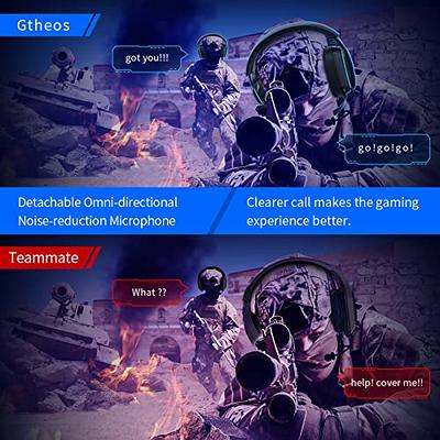 Gtheos 2.4GHz Wireless Gaming Headset for PS5, PC, PS4, Mac, Nintendo  Switch, Bluetooth 5.2 Gaming Headphones with Microphone for Computer,  Mobile, Stereo Sound, 3.5MM Wired Mode for Xbox Series(Camo) - Yahoo  Shopping