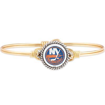 New York Jets Gold Tone Bangle Bracelet