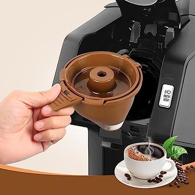 KEEPOW Reusable Single Serve Coffee Filter Coffee Brew Basket for Hamilton  Beach FlexBrew Coffee Maker Models 49974 49975 49976 49979 49950 49966  49957 49954 49947 49940 Filter Part, 1 Pack, Brown - Yahoo Shopping