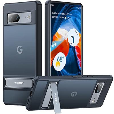 TORRAS Shockproof Designed for Pixel 6a Case 5G [8FT Military Grade  Protection] Google Pixel 6a Case,Phone Case for Pixel 6a 6.1, Black