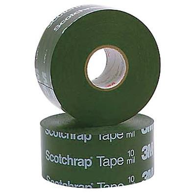 3M Scotchrap Vinyl Corrosion Protection Tape 51, 4 in x 100 ft, Unprinted