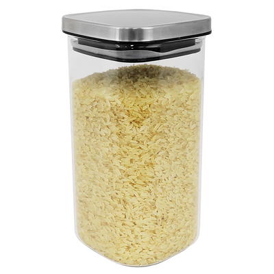 CycleMore 48 Pack 4oz Glass Spice Jars Bottles, Square Spice