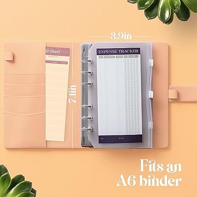 SOUL MAMA A6 Envelopes for Budget Binder - 12 Pcs Zipper Envelopes, Binder  Pockets with 6 Holes, Money Saving Envelopes, Cash Stuffing Envelopes -  Yahoo Shopping