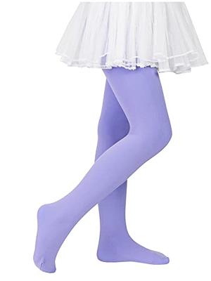 Stelle Little Girls Footed Dance Tights Students School Footed Tights,Ultra  Soft Toddler Stretch Ballet Tights Girls Leggings Uniform Tights Christmas