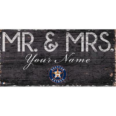 Belk MLB Houston Astros 11 in x 19 in Heritage Distressed Logo