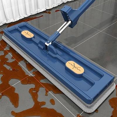 MEXERRIS Microfiber Floor Mop for Hardwood Cleaning - 360 Rotating Dust Wet Mop