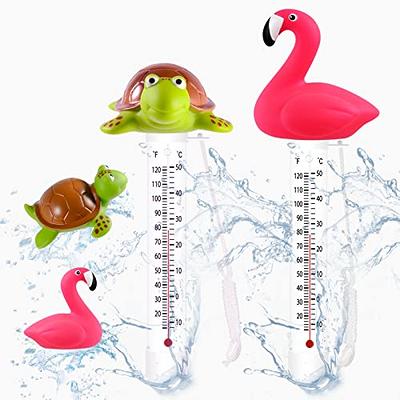 Floating Pool Thermometer, Pool Temperature Thermometer for Cold Plunge,  Large Display, Easy to Read, Shatter Resistant, for Outdoor & Indoor  Swimming Pools, Spas, Hot Tubs & Aquariums (Flamingo) - Yahoo Shopping