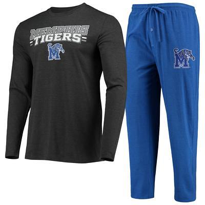 Women's Concepts Sport White/Royal Los Angeles Dodgers Flagship Long Sleeve V-Neck T-Shirt & Pants Sleep Set