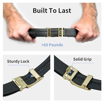 Men's Belt  Cowhide Belt & Black Bull Ratchet Belt - Coipdfty