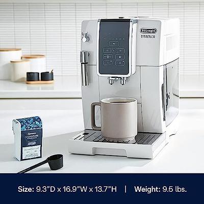 Dinamica Espresso Machine, White - Automatic Bean-to-Cup Brewing