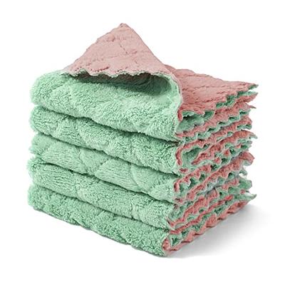 Microfiber Cleaning Cloth Super Absorbent Household Dish Towels