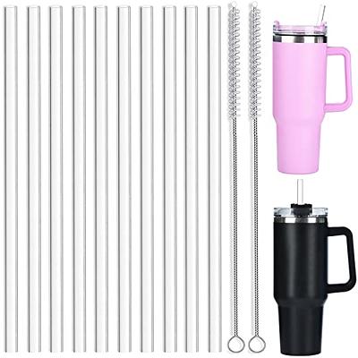 MENFENG 12-Pack Reusable Stainless Steel Metal Straws（8.5''/10.5'' each 6  pieces），Long Drinking Straws with 2 straw cleaner brush extra long & 1  Portable Bag，for 30 oz and 20 oz Tumbler (12 pcs) - Yahoo Shopping