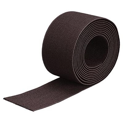 MECCANIXITY Twill Wide Elastic Band Double-Side 2 inch Flat 2 Yard Woven Elastic  Band Knit Elastic Spool Heavy Stretch Strap Dark Brown for Sewing, Waistband  - Yahoo Shopping