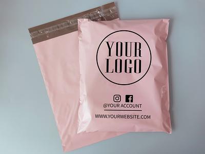 Beige Shipping Bags With Logo, Custom Your Design Self Seal Mailing  Packaging Envelopes, Shipping Bag Logo - Yahoo Shopping