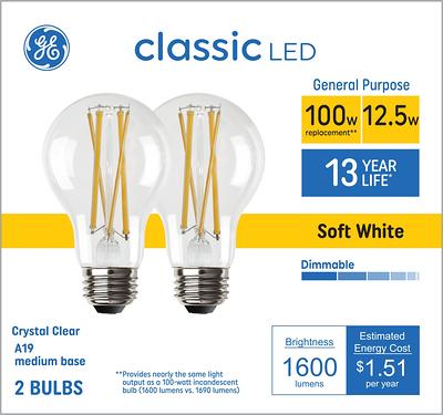 Feit Electric LED 33 Watt (300 Watt Eq.) Color Selectable Light Bulb, A23,  Medium Base, Non-Dimmable 