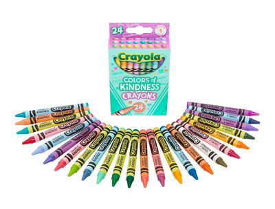 Color Swell Bulk Crayons Packs - 10 Boxes of 24 Vibrant Colored Crayons