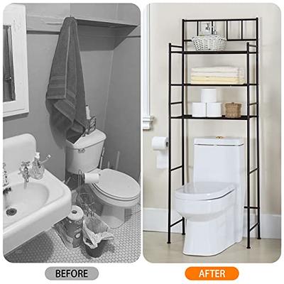 3 Shelf Bathroom Space Saver Over The Toilet Rack Bathroom Corner