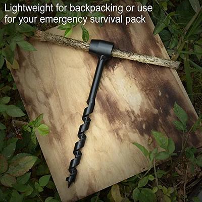 Outdoor Survival Tools for Bushcraft Hand Auger Wrench Woodworking
