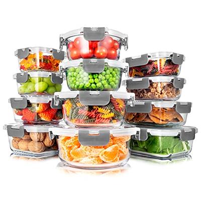 SereneLife Microwavable Soup Containers With Lids Leak Proof