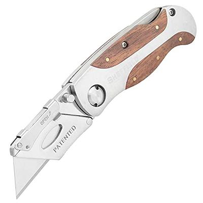 Husky 2-in-1 Folding Utility Knife and Sporting Knife 99978 - The Home Depot